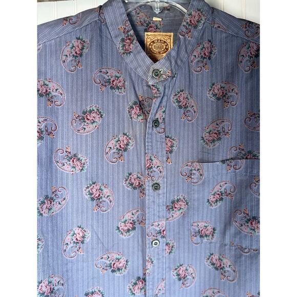 WAH Maker Yuma, Arizona Frontier Clothing Button Up Dress Shirt Size XL USA - Picture 6 of 7